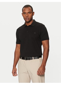BOSS Polo Paddy Mirror_R 50550887 Czarny Regular Fit ze sklepu MODIVO w kategorii T-shirty męskie - zdjęcie 182621390