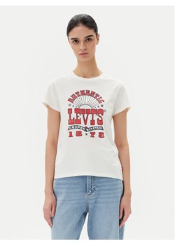 Levi's® T-Shirt Perfect 17369-3024 Biały Standard Fit ze sklepu MODIVO w kategorii Bluzki damskie - zdjęcie 182621450