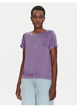 ViCOLO Bluzka TD0007 Fioletowy Relaxed Fit ze sklepu MODIVO w kategorii Bluzki damskie - zdjęcie 182621490