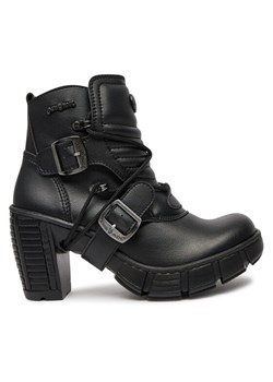 NEW ROCK Botki M-TRCASCO004-V2 Czarny ze sklepu MODIVO w kategorii Botki - zdjęcie 182621561