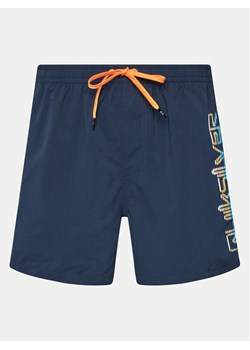 Quiksilver Szorty kąpielowe Behind Waves EQYJV04061 Granatowy Regular Fit ze sklepu MODIVO w kategorii Kąpielówki - zdjęcie 182621574