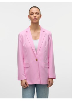 Vero Moda Marynarka Nila 10320915 Różowy Slim Fit ze sklepu MODIVO w kategorii Marynarki damskie - zdjęcie 182621604