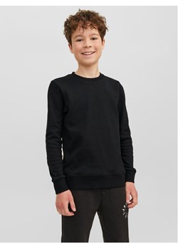 Jack&Jones Junior Bluza 12182520 Czarny Regular Fit ze sklepu MODIVO w kategorii Bluzy chłopięce - zdjęcie 182621733