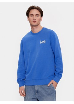 Lee Bluza Wobbly L81MFWA13 112330665 Niebieski Regular Fit ze sklepu MODIVO w kategorii Bluzy męskie - zdjęcie 182621762