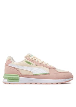 Puma Sneakersy Graviton Jr 381987-30 Beżowy ze sklepu MODIVO w kategorii Buty sportowe dziecięce - zdjęcie 182621780