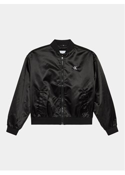 Calvin Klein Jeans Kurtka bomber IB0IB01980 Czarny Regular Fit ze sklepu MODIVO w kategorii Kurtki dziewczęce - zdjęcie 182621811