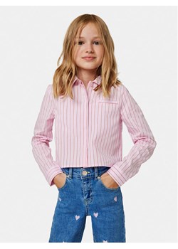 Kids ONLY Koszula Holly 15317151 Różowy Cropped Fit ze sklepu MODIVO w kategorii Koszule dziewczęce - zdjęcie 182621813