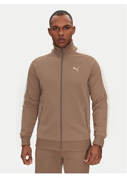 Puma Bluza T7 Always On 629587 Beżowy Regular Fit ze sklepu MODIVO w kategorii Bluzy męskie - zdjęcie 182621821
