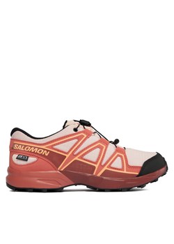 Salomon Buty do biegania Speedcross Climasalomon™ Waterproof L47278800 Różowy ze sklepu MODIVO w kategorii Buty trekkingowe dziecięce - zdjęcie 182621874