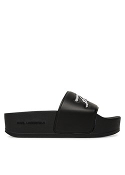 KARL LAGERFELD Klapki Kondo Maxi KL80872 Czarny - id: 0000305072023 - marki Karl Lagerfeld - 182621994 KARL LAGERFELD Klapki Kondo Maxi KL80872 Czarny ze sklepu MODIVO w kategorii Klapki damskie - zdjęcie 182621994