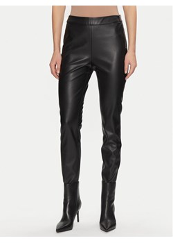 BOSS Legginsy C_Taslimah 50503271 Czarny Skinny Fit ze sklepu MODIVO w kategorii Spodnie damskie - zdjęcie 182622044