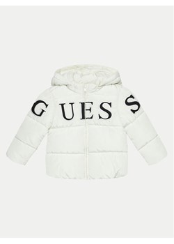 Guess Kurtka puchowa K4BL10 WB240 Biały Regular Fit ze sklepu MODIVO w kategorii Kurtki dziewczęce - zdjęcie 182622071