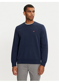 Levi's® Bluza Orginal Crew 35909-0001 Granatowy Regular Fit ze sklepu MODIVO w kategorii Bluzy męskie - zdjęcie 182622201