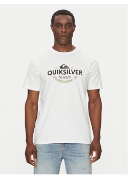 Quiksilver T-Shirt EQYZT08064 Biały Regular Fit ze sklepu MODIVO w kategorii T-shirty męskie - zdjęcie 182622413