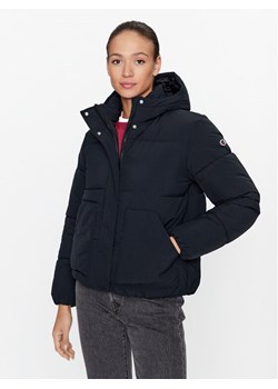 Champion Kurtka puchowa Hooded Jacket 116921 Czarny Custom Fit ze sklepu MODIVO w kategorii Kurtki damskie - zdjęcie 182622433
