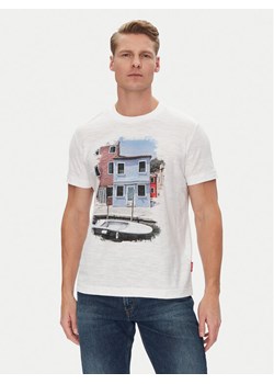 JOOP! Jeans T-Shirt 15 JJJ-29Albin 30045721 Biały Modern Fit ze sklepu MODIVO w kategorii T-shirty męskie - zdjęcie 182622504