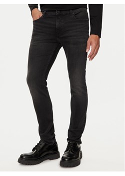 KARL LAGERFELD Jeansy 265801 544835 Czarny Slim Fit ze sklepu MODIVO w kategorii Jeansy męskie - zdjęcie 182622541