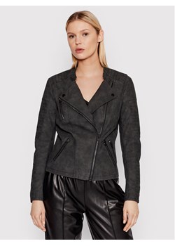 ONLY Kurtka z imitacji skóry Ava 15102997 Czarny Regular Fit ze sklepu MODIVO w kategorii Kurtki damskie - zdjęcie 182622651