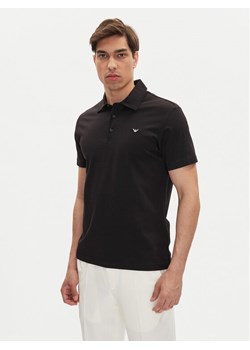 Emporio Armani Polo EM000571 AF12331 UC001 Czarny Regular Fit ze sklepu MODIVO w kategorii T-shirty męskie - zdjęcie 182622684