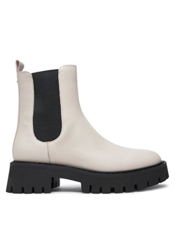 MICHAEL Michael Kors Sztyblety Asher 40F4ASFE5L Beżowy ze sklepu MODIVO w kategorii Botki - zdjęcie 182622741