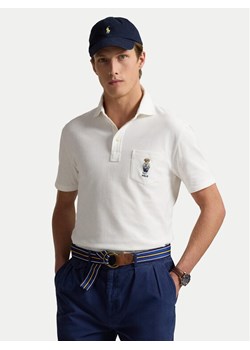 Polo Ralph Lauren Polo 710963818001 Biały Custom Fit ze sklepu MODIVO w kategorii T-shirty męskie - zdjęcie 182622792