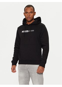 Jack&Jones Bluza 12233599 Czarny Regular Fit ze sklepu MODIVO w kategorii Bluzy męskie - zdjęcie 182622951