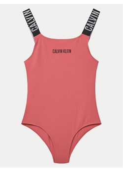 Calvin Klein Swimwear Strój kąpielowy KY0KY00098 Różowy ze sklepu MODIVO w kategorii Stroje kąpielowe - zdjęcie 182623113