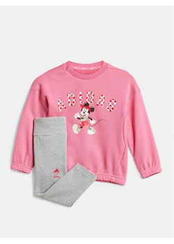 adidas Komplet bluza i legginsy Disney Mickey Mouse JF3627 Różowy Slim Fit ze sklepu MODIVO w kategorii Odzież dla niemowląt - zdjęcie 182623114