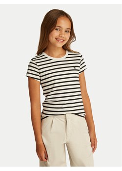 Calvin Klein Jeans Komplet 2 t-shirtów IG0IG02799 Beżowy Slim Fit ze sklepu MODIVO w kategorii Bluzki dziewczęce - zdjęcie 182623132