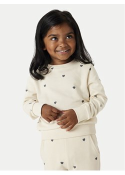 NAME IT Bluza 13238718 Beżowy Regular Fit ze sklepu MODIVO w kategorii Bluzy dziewczęce - zdjęcie 182623141