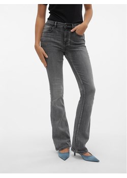 Vero Moda Jeansy Flash 10303196 Szary Flared Fit ze sklepu MODIVO w kategorii Jeansy damskie - zdjęcie 182623160