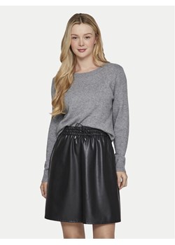 Vila Sweter Ril 14054177 Szary Regular Fit ze sklepu MODIVO w kategorii Swetry damskie - zdjęcie 182623172