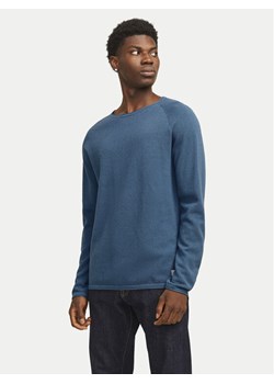Jack&Jones Sweter Hill 12157321 Niebieski Regular Fit ze sklepu MODIVO w kategorii Swetry męskie - zdjęcie 182623331