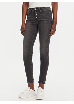 Calvin Klein Jeans Jeansy J20J225114 Czarny Skinny Fit ze sklepu MODIVO w kategorii Jeansy damskie - zdjęcie 182623363