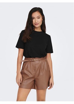 ONLY T-Shirt 15270390 Czarny Regular Fit ze sklepu MODIVO w kategorii Bluzki damskie - zdjęcie 182623413