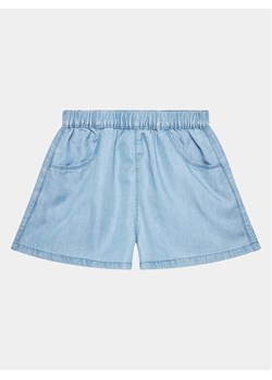 United Colors Of Benetton Szorty materiałowe 4DA7C901P Niebieski Regular Fit ze sklepu MODIVO w kategorii Spodenki dziewczęce - zdjęcie 182623461