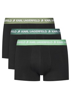 KARL LAGERFELD Komplet 3 par bokserek A1M47021 Czarny ze sklepu MODIVO w kategorii Majtki męskie - zdjęcie 182623493