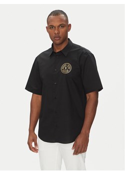 Versace Jeans Couture Koszula 78GALY11 Czarny Regular Fit ze sklepu MODIVO w kategorii Koszule męskie - zdjęcie 182623541