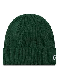 New Era Czapka Wool Cuff Knit Beanie 60424811 Zielony ze sklepu MODIVO w kategorii Czapki zimowe damskie - zdjęcie 182623611