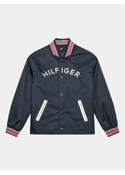Tommy Hilfiger Kurtka bomber KB0KB08225 Granatowy Regular Fit ze sklepu MODIVO w kategorii Kurtki chłopięce - zdjęcie 182623644