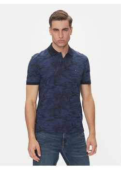 Tommy Hilfiger Polo MW0MW38475 Granatowy Regular Fit ze sklepu MODIVO w kategorii T-shirty męskie - zdjęcie 182623702