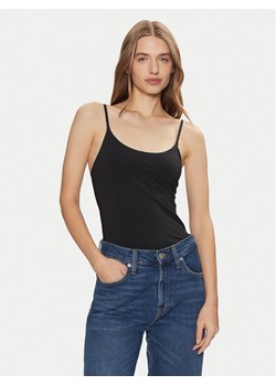 LAUREN RALPH LAUREN Top 4L0186 Czarny Slim Fit ze sklepu MODIVO w kategorii Bluzki damskie - zdjęcie 182623730