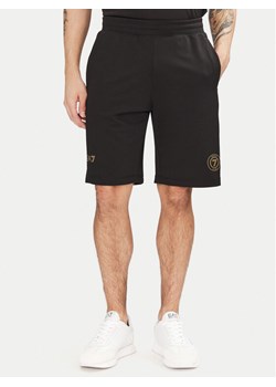 EA7 Emporio Armani Szorty sportowe 7M000260 AF13526 UC001 Czarny Regular Fit ze sklepu MODIVO w kategorii Spodenki męskie - zdjęcie 182623742