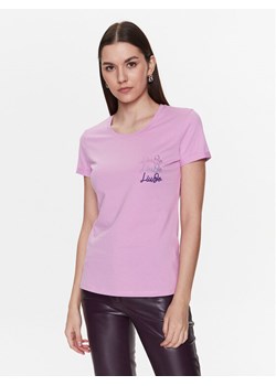 Liu Jo T-Shirt WA3139 J6308 Różowy Regular Fit ze sklepu MODIVO w kategorii Bluzki damskie - zdjęcie 182623784