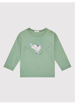 United Colors Of Benetton Bluzka 3ATNA1017 Zielony Regular Fit ze sklepu MODIVO w kategorii Kaftaniki i bluzki - zdjęcie 182623810