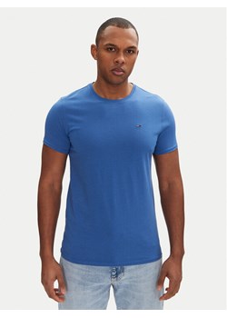 Tommy Jeans T-Shirt DM0DM04411 Niebieski Slim Fit ze sklepu MODIVO w kategorii T-shirty męskie - zdjęcie 182623934