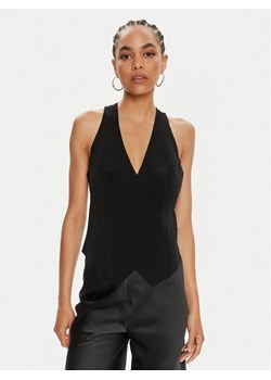 NORMA KAMALI Kamizelka garniturowa KK4234PLC59001 Czarny Regular Fit ze sklepu MODIVO w kategorii Kamizelki damskie - zdjęcie 182623970