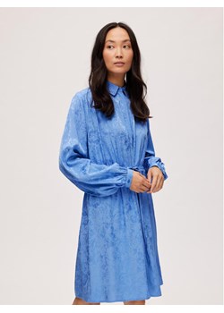 Selected Femme Sukienka koszulowa Blue 16088066 Niebieski Regular Fit ze sklepu MODIVO w kategorii Sukienki - zdjęcie 182623974