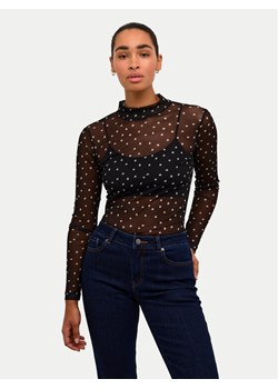 Kaffe Bluzka Johanne 10507815 Czarny Slim Fit ze sklepu MODIVO w kategorii Bluzki damskie - zdjęcie 182624020