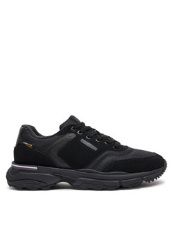 Tommy Hilfiger Sneakersy M Runner Cordura Mix FM0FM05221 Czarny ze sklepu MODIVO w kategorii Buty sportowe męskie - zdjęcie 182624064